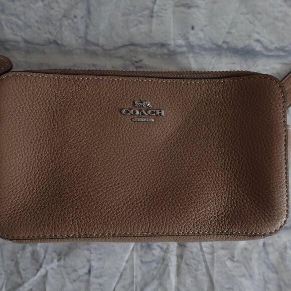 Coach Kira Crossbody Bag Taupe - Picture 12 of 15